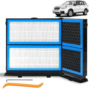 72880FL000 Premium Cabin Air Filter Compatible with Subaru Forester (2019-2023), CF12775 OEM Replacement Passenger Compartment Activated Carbon AC Filter Create Cleaner Inside Air For Your Car