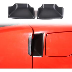 Car Exterior Door Handle Bowl Sticker Covers Compatible with Chevy Corvette C6 2005-2013, Door HandleCup Anti-Scratch Decorate Protector Sticker Accessories (Carbon Fiber Pattern)