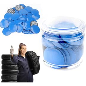 Tire Patch,80PCS 58MM Universal Tire Patch kit Tire Repair Kit Fast Repair for Car Truck Bike Motorcycle Wheel