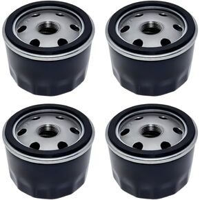 4 Pack 49065-0721 49065-7007 492932 492932S Oil Filter for Kawasaki FR691V FR651V FR730V FR600V FX600V FS691V FS651V, Compatible with Cub Cadet zt1 50 Lawn Mower Fits for John Deere AM125424