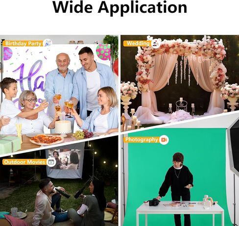 Background Stand,Adjustable Photo Backdrop Stand with Carry Bag for Photography Photo Video Studio, Photography Studio, Birthday Party (6.6 x 10 ft) in Saudi Arabia