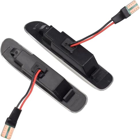 2x Side Marker light for E46 1999-2001 3 Series Sedan 316i 318i 320i 323i 328i 318d 320d & 1999-2003 3 Series Coupe 318ci 320ci 323ci 325ci 328ci 330ci Turn Signal Light Clear Lens in Saudi Arabia