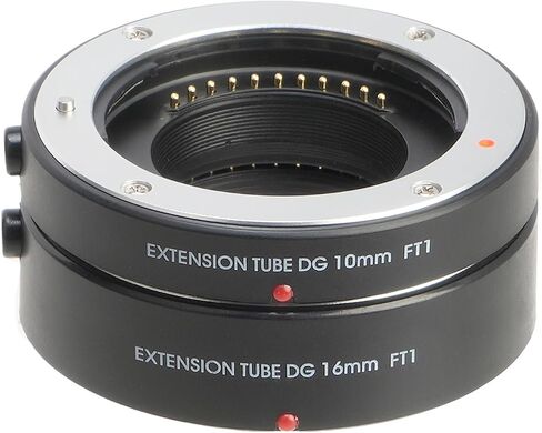 FOTGA Auto Focus Macro Extension Tube 10mm+16mm Set for Olympus Panasonic Micro Four Thirds M4/3 MFT Mount GH3/4 GH5 GH5s GH6 E-PM1 E-PM2 E-PL1 E-PL2/3 E-PL7/8/9/10 PEN-F E-M10 Mark II III DSLR Camera in Saudi Arabia