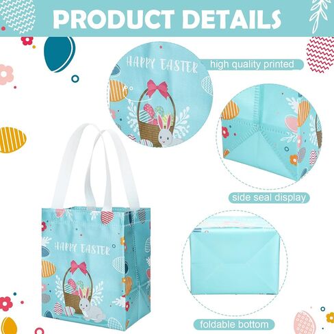 Hosuly 36 Pieces Tropical Hawaiian Tote Bags Summer beach Pool Bags with Handles Reusable Wrapping Bags Colorful Non woven Bags for Luau Tropical Beach Holiday Party Favors (Summer) in Saudi Arabia