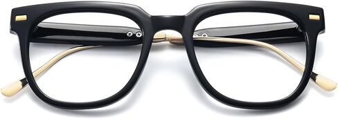 نظارات MEETSUN مربعة الشكل لحجب الضوء الأزرق للنساء، نظارات كمبيوتر عصرية، نظارات وهمية لمكافحة إجهاد العين والوهج فوق البنفسجية in Kuwait