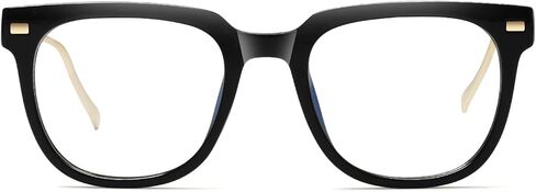 نظارات MEETSUN مربعة الشكل لحجب الضوء الأزرق للنساء، نظارات كمبيوتر عصرية، نظارات وهمية لمكافحة إجهاد العين والوهج فوق البنفسجية in Kuwait