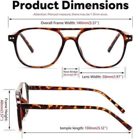 FEISEDY Blue Light Blocking Glasses Women Men Square Computer Lightweight Pilot Glasses Anti Eyestrain & UV Glare B0141 in Saudi Arabia