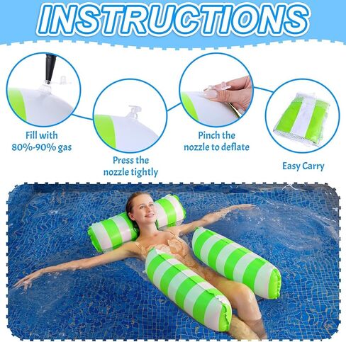 Inflatable Pool Floats Adult,Inflatable Float Chairs,Inflatable Swimming Pool Float Water Hammock Multi-Purpose Pool Float,Pool Lounge Floating Chair for Outdoor, Beach,Pool, Lake in Saudi Arabia