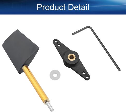 Heyiarbeit RC Boat Rudder with Straight Servo Arm 28mm, Rudder Pad Thickness 4.4mm FXB-QJFXD 1 Set in Saudi Arabia