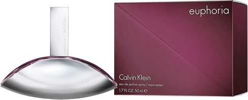 Calvin Klein Euphoria Eau de Parfum – Chypre Women's Perfume – With Notes of Pomegranate, Black Orchid, Lotus Blossom & Mahogany Wood – Luxury Perfumes for Women – Long Lasting Fragrance in Saudi Arabia