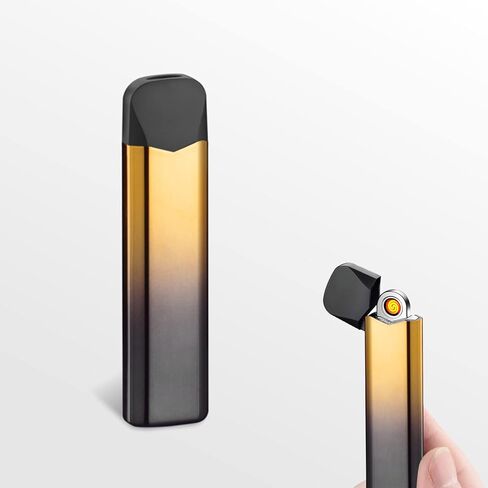 ولاعة SKRFIRE قابلة لإعادة الشحن ولاعة بلازما مقاومة للرياح ولاعة إلكترونية بدون دخان ولاعة صغيرة محمولة رقيقة للهدايا الرائعة (الفاكهة) in Kuwait