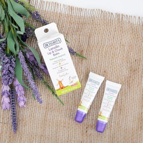 Dr. Talbot's Lanolin Lip and Cheek Balm - 0.35 oz | Naturally Inspired with Citroganix - Vanilla Milk Flavor in Saudi Arabia