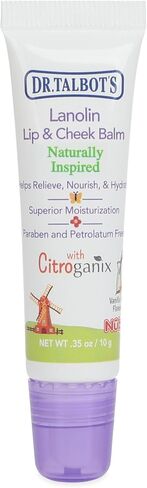Dr. Talbot's Lanolin Lip and Cheek Balm - 0.35 oz | Naturally Inspired with Citroganix - Vanilla Milk Flavor in Saudi Arabia