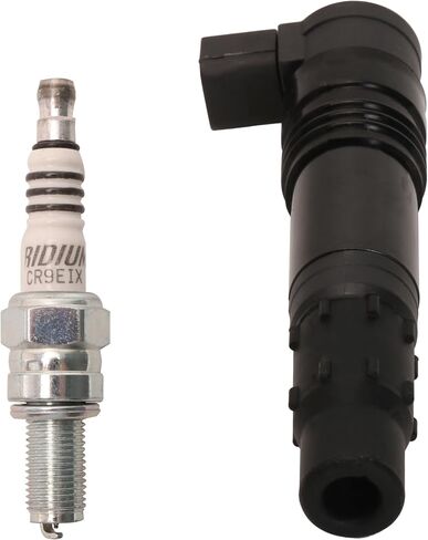 4pcs Ignition Coils & 4pcs Iridium Spark Plug Compatible with Suzuki Hayabusa GSX1300R 99-07 Replaces OE# F6T547 CR9EIX 129700-4400 3341035F10 in Saudi Arabia