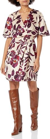 London Times Women's Surplice Dolman Sleeve Cocktail Short Dress Guest of Occasion in Saudi Arabia