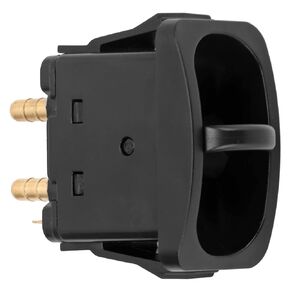 Electric Cab Seat Valve Switch Air Spring Activation Switch Paddle Type Push to Snap Tab ON - Off - ON Compressor Accessory Air Ride Suspension Control Switch