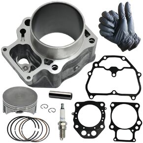 96mm Cylinder Piston Ring Gasket Top End Rebuild Kit Compatible with Honda Foreman 520 TRX520 SXS520M TRX 520 TRX520FA TRX520FE TRX520FM 2020-2024 ATV