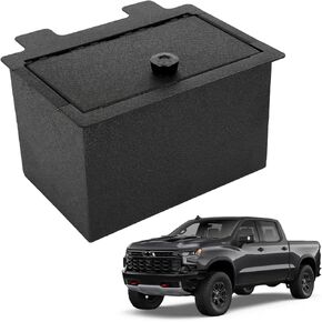 Z8 Center Console Safe Compatible with 2019-2022 Silverado 1500 / GMC Sierra 1500 and 2020-2023 Silverado 2500/3500 HD/GMC Sierra 2500/3500 HD Advanced Security Box with Fingerprint Lock