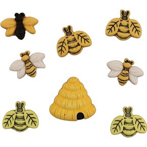 Buttons Galore and More Collection of Novelty Buttons and Embellishments Based on A Variety of Themes, Holidays, and Seasons for DIY Crafts, Scrapbooking, Sewing, Cardmaking and Other Projects