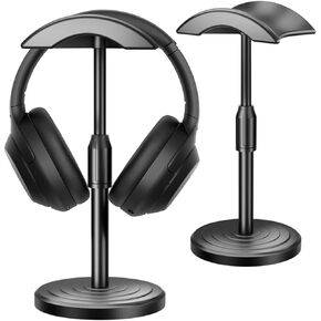 Universal Headphone Stand for Desk Hanger Holder Organizer Keeper Racks Storage Mount Gaming Headset Stand Premium Functional Craftmanship Headphone Stand Clear Standing