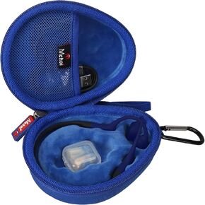 Mchoi Hard Case Suitable for Aftershokz Aeropex/Aftershokz Titanium Mini/Aftershokz Air/Aftershokz Openmove/Openrun Pro, Open-Ear Wireless Bone Conduction Headphones, Blue, Case Only in Saudi Arabia