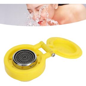 Eye Wash Spray Head, Eyewash Station Nozzle, Eye Wash Units Eyewash Spray Nozzle Sink Accessory Emergency Eye Wash Station Replacement for Factory Laboratory, Easy Installation