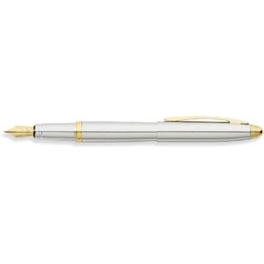 Franklin Covey Lexington Chrome Medium Nib Fountain Pen