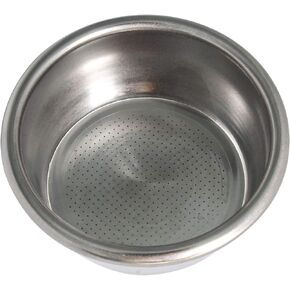 54mm Coffee Stainless Filter Basket, Two Cup-Single Wall, Non-pressure Filter Accessories Compatible with Breville 54mm Portafilter, Fit Breville Barista Express/Pro/Touch, Infuser, Duo-Temp Pro