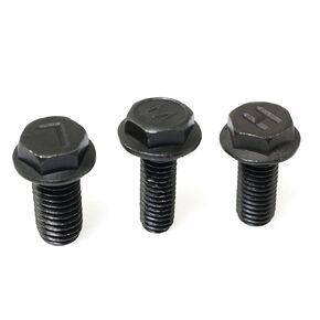 Reverse Thread Screws PZRT 3pcs Black Metal 6mm 7mm 8mm Thread Reverse Screws for Makita 110/4100NB/NH DCA FF-110 Cutting Machine (1pcs 6mm + 1pcs 7mm +1pcs 8mm)