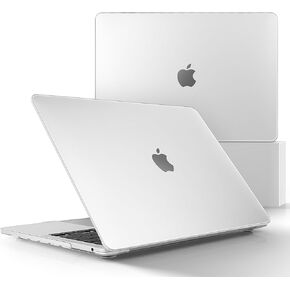 May Chen Compatible with MacBook Pro 13 inch Case 2022 2021 2020 Release A2338 M2 M1 A2251 A2289, Plastic Hard Shell Case Keyboard Cover for MacBook Pro 13 Touch Bar Fits Touch ID, Clear Matte Finish