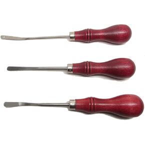 CS Osborne 424-S/423/424-B - Basket Weaving Leather Working Tools Set - Stainless Steel - Made in The USA