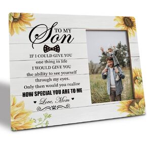 Step Dad Gift Picture Plaque Décor, Thank You for Being the Father You Didn't Have to Be, Picture Framed Gift Wood Plaque Sign, Holidays Gift for Stepped Up Dad, Father's Day Gift for Bonus Dad