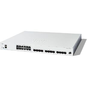 Cisco Catalyst 1300-24XTS Managed Switch, 12 Port 10G Copper, 12x10GE SFP+, Limited Lifetime Protection (C1300-24XTS)