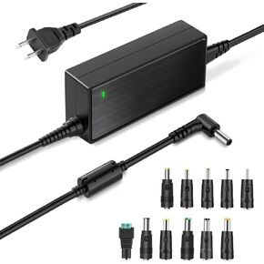 24V 2.5A Power Supply Adapter,100~240V AC to DC 24 Volt 2.5A 2.0A 1.5A 1A 0.5A Converter with 11 Tips for LED Light bar, Speaker System, Sound bar, Humidifier, 3D Printer, LCD Display and More