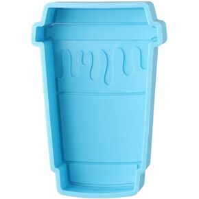 Coffee Cup Car Freshie Molds, Silicone Resin Casting Molds for Aroma Beads, Silicone Molds for DIY Craft Decor