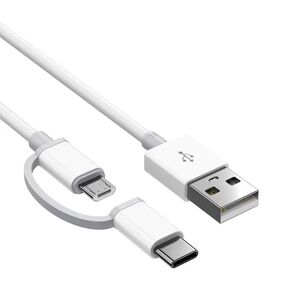 Charger Cord Replacement for Kindle Fire, Paperwhite, Amazon Fire Tablet, Oasis e-Reader, Samsung Galaxy S8 (White)
