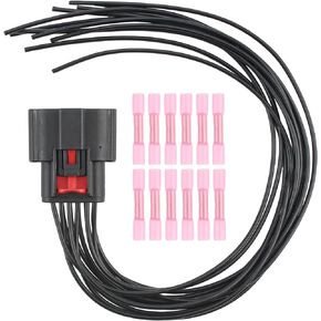 AUTOKAY Halogen Headlight Wire Harness Connector Pigtail 68364272AA for Dodge Charger 2015 2016 2017 2018, 2 Pcs