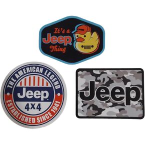 Jeep 3-Pack of Stickers | "It's a Jeep Thing" Duck Sticker, Jeep Camo, Jeep 4 x 4