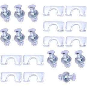 for Fifth-Wheel Mounting Brackets and Universal Rails Installation Hardware Kit 10-Bolt