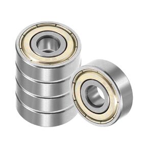 5pcs 627ZZ Ball Bearing - [7x22x7mm] Chrome Steel Double Sealed Deep Groove Ball Bearings for Machinery Applications Industrial Equipment