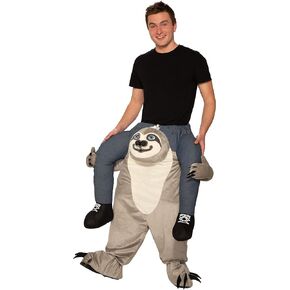 Forum Ride-On Sloth Costume, Grey, One Size