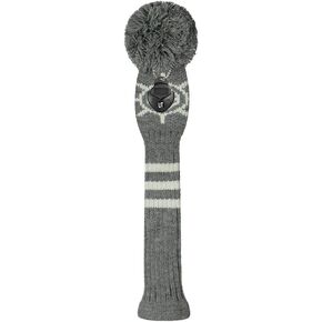 Scott Edward 1PCS Hybrid Head Cover Knit, for Fairway Wood Hybrid, with Rotating Number Tags
