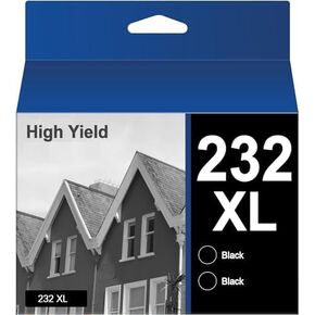 232 232xl خراطيش الحبر للطابعة إبسون لخرطوشة الحبر الأسود EPSON 232 T232XL للتعبير عن المنزل XP-4200 XP-4205 القوى العاملة WF-2930 WF-2950(2BK) in Kuwait