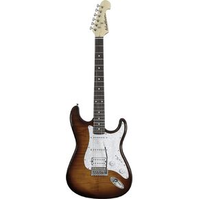 Washburn Sonamaster 6 String Solid-Body Electric Guitar, Right, Sunburst (SDFSB)