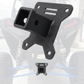 RZR XP 2" Rear Receiver Hitch, Rear Trailer Towing Hitch Receiver Plate Compatible with Polaris RZR XP 1000 / RZR XP 4 1000