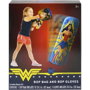 Wonder Woman 35 Inch Bop Bag with Mitts