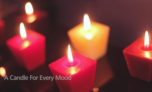 شموع نذرية معطرة جميلة - 18 شمعة كبيرة الحجم للاسترخاء والعلاج العطري - حزمة شموع طويلة الاشتعال، 20 ساعة لكل نذر - مجموعة متنوعة من الشموع والروائح الملونة - All2Shop in Kuwait