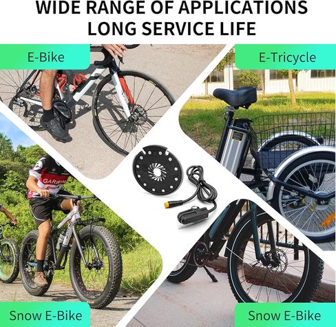 Ebike 36V 48V 52V 60V Pas دواسة مساعدة الاستشعار Kt-D12L Kt D12 D12L 12 مغناطيس سهلة التركيب دراجة كهربائية الملحقات in Kuwait