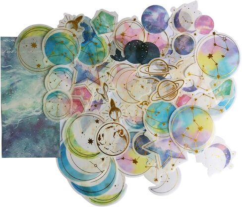 Kawaii Washi Sticker Set Floral Butterfly Gardening Flower Stickers for Scrapbooking DIY Arts Craft Journal Planner Diary Album Letter Gift Wrapping Envelope Card Making in Kuwait