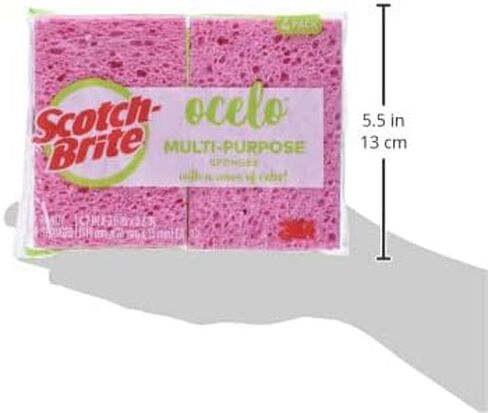 Ocelo Multi-Purpose Sponge, 4/Pack (7274-FD) in Saudi Arabia